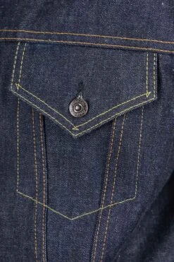 14.25oz Denim Jacket 1962 Model -Menswear Rise Sales Store Sugar Cane 1425oz Denim Jacket 1962 Model SC12962 420 06