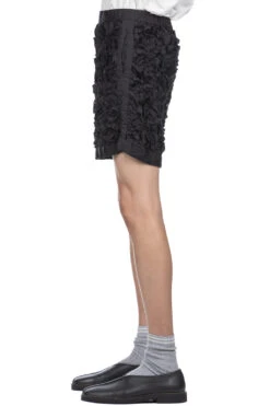 ALL EMBROIDERY SHORTS - Black -Menswear Rise Sales Store TAAKK ALL EMBROIDERY SHORTS Black TA24SS PT002 03 m
