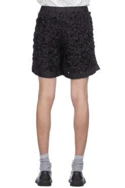 ALL EMBROIDERY SHORTS - Black -Menswear Rise Sales Store TAAKK ALL EMBROIDERY SHORTS Black TA24SS PT002 04 m