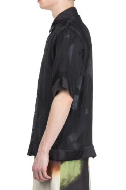 Rayon Cupra Shirt - Black -Menswear Rise Sales Store TAAKK Rayon Cupra Shirt Black TA24SS SH059 03 m