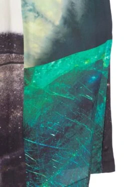 SILK ABOVE-THE KNEE SHORTS - Green -Menswear Rise Sales Store TAAKK SILK ABOVE THE KNEE SHORTS Green TA24SS PT036 GN 06 m
