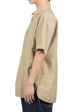 Code Stripe Rail Work Shirt -Menswear Rise Sales Store Tigre Brocante Code Stripe Rail Work Shirt SH148TB310 03