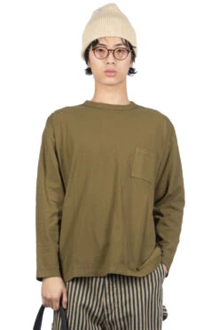 Venice Beach Long Sleeve T-Shirt - Khaki