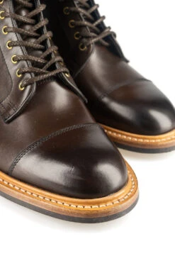 X Blue Button Shop - Axton In Espresso Burnished -Menswear Rise Sales Store Trickers X Blue Button Shop Axton in Espresso Burnished 8269 MTO noe 07