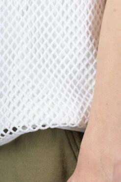 Layering Tank Top - White -Menswear Rise Sales Store UNUSED Layering Tank Top White US2412 001 06 m