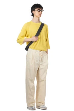 Wide Pants - Beige -Menswear Rise Sales Store UNUSED Wide Pants Beige UW1120 002 08 m