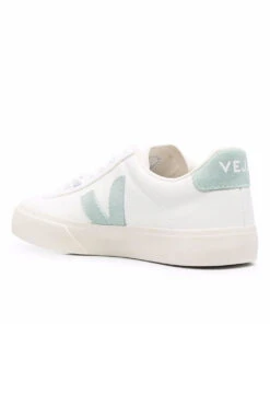 Veja Campo Chromefree Leather - Extra White X Matcha -Menswear Rise Sales Store VEJA Campo Chromefree Leather Extra White x Matcha CP0502485 noe 03