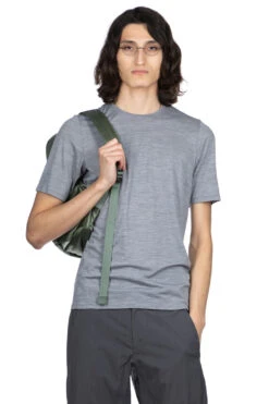 Frame SS Shirt Men's - Concrete Heather