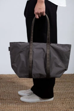 Split Yarn Tote - Medium - Grey -Menswear Rise Sales Store amiacalva Split Yarn Tote Medium Grey F032 GR M 35 m