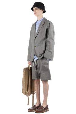 Cotton Ramie Silk 2 Button 3 Patch Pocket Piping Jacket -Menswear Rise Sales Store tss Cotton Ramie Silk 2 Button 3 Patch Pocket Piping Jacket TT48JJ03 07